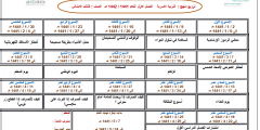 توزيع منهج  تربية اسرية الصف الثالث الإبتدائي فترة أولي